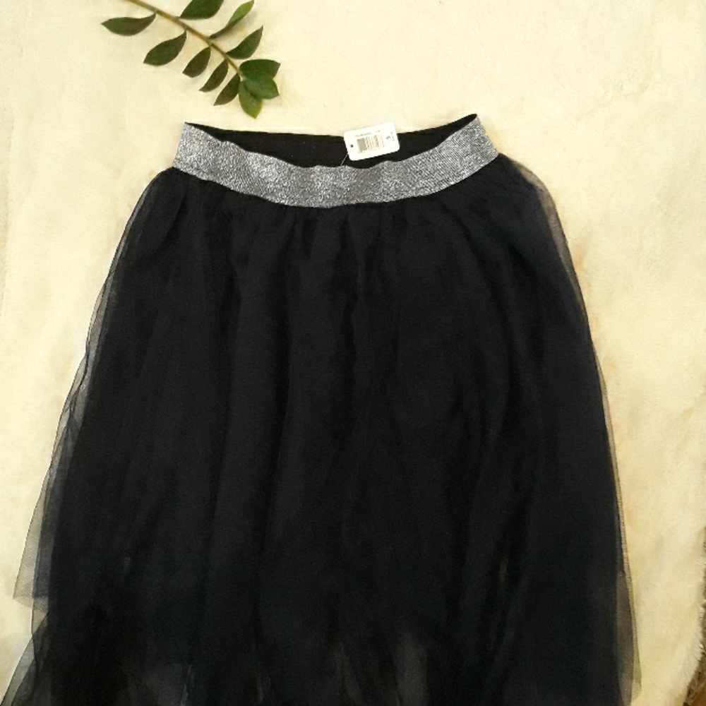 Navy Blue Skirt Girls Size 7/8